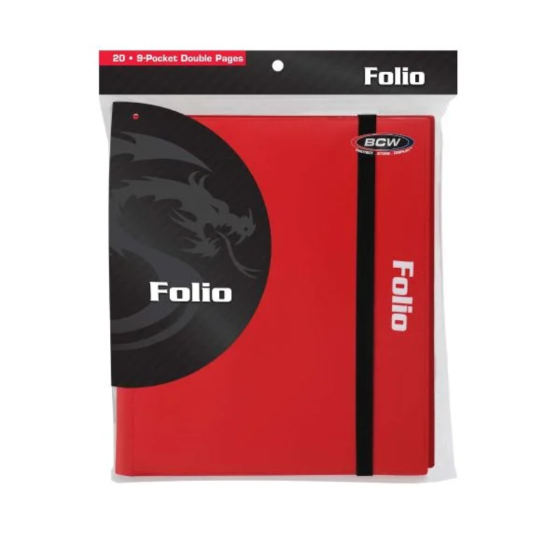 Carpeta de cartas Dragon Shield 360 - Blood Red