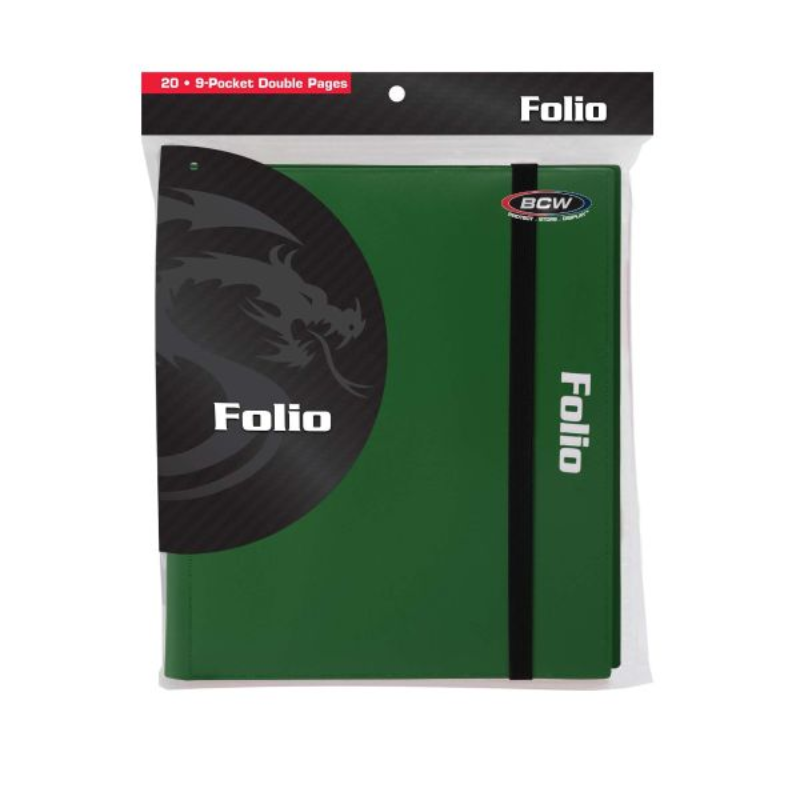 Carpeta BCW Folio (Green) 360