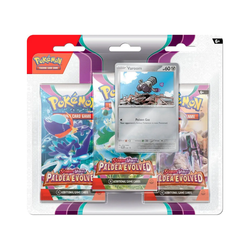 Blister Paldea Evolved Varoom (Inglés)