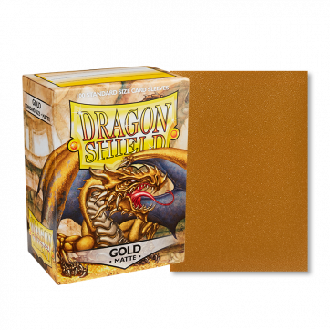 Dragon Shield Matte Standard Gold