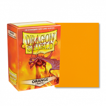 Dragon Shield Matte Standard Orange