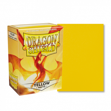 Dragon Shield Matte Standard Yellow