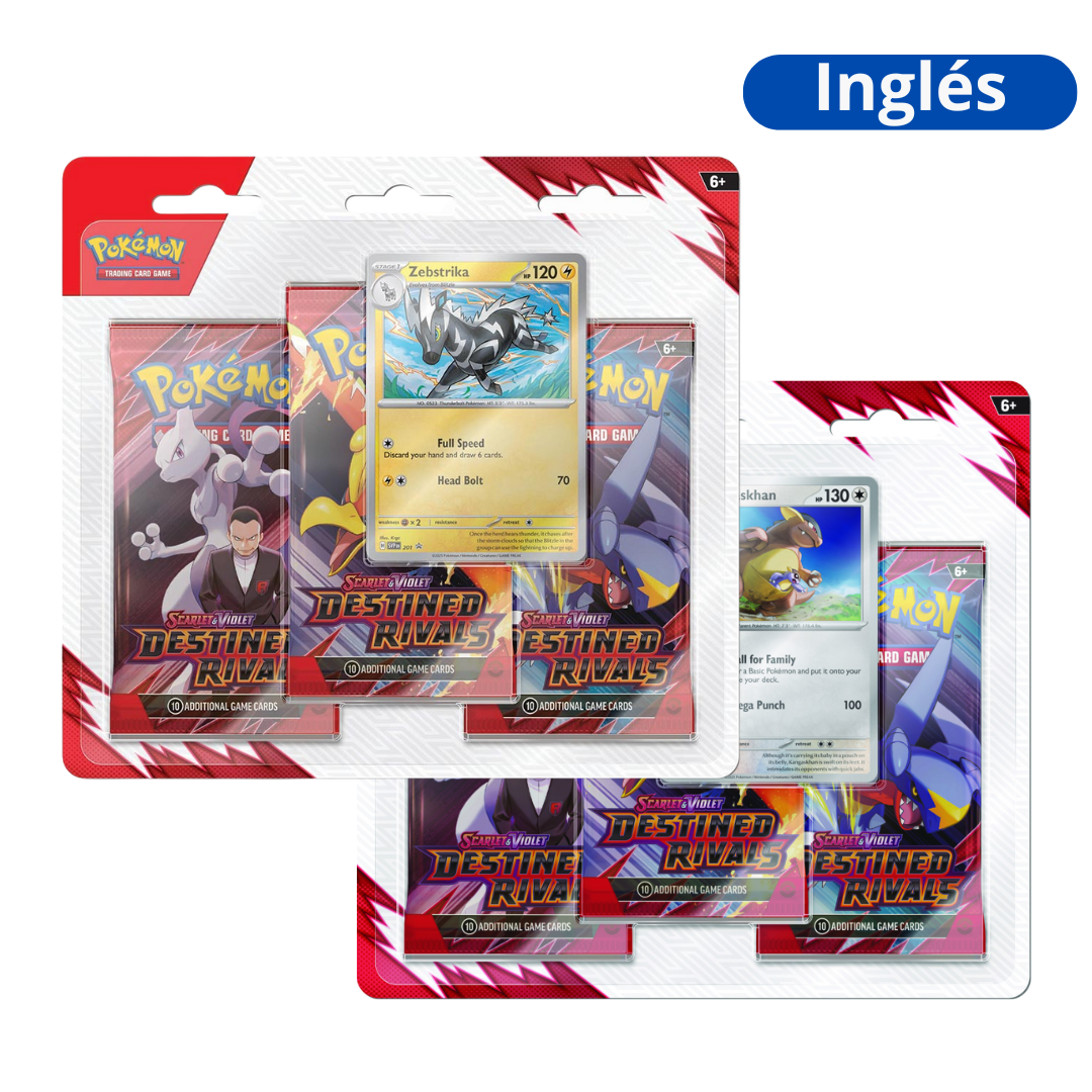 Pokemon Scarlet & Violet Destined Rivals Booster Bundle ESP