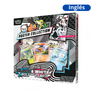 <l class="pre"></l><l class="ng">Pokemon TCG:</l> Black Bolt & White Flare - Poster <l class="text-lanzamiento">EN Lanzamiento 18/07</l>