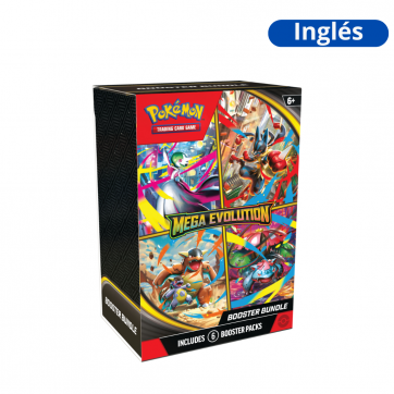 <l class="pre"></l><l class="ng">Pokemon TCG:</l> Mega Evolution - Booster Bundle <l class="text-lanzamiento">EN Lanzamiento 26/08</l>