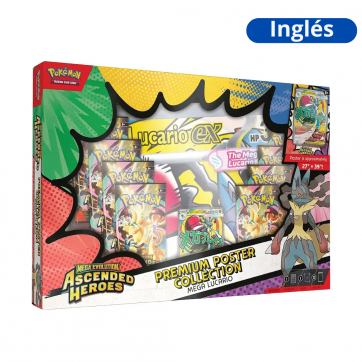 <l class="pre"></l><l class="ng">Pokemon TCG:</l> Ascended Heroes - Poster Collection Lucario <l class="text-lanzamiento">Lanzamiento 20-03</l>