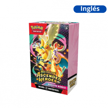 <l class="pre"></l><l class="ng">Pokemon TCG:</l> Ascended Heroes - Booster Bundle <l class="text-lanzamiento">Lanzamiento 24-04</l>