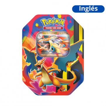 <l class="ng">Pokemon TCG:</l> Tin Mega Charizard Y Inglés
