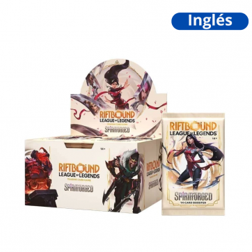 <l class="pre"></l> <l class="ng">Riftbound:</l> Spiritforged - Booster Box inglés