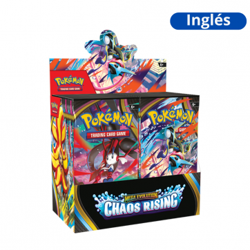<l class="pre"></l><l class="ng">Pokemon TCG:</l> Chaos Rising - Booster Box Inglés <l class="text-lanzamiento">Lanzamiento 22-05</l>