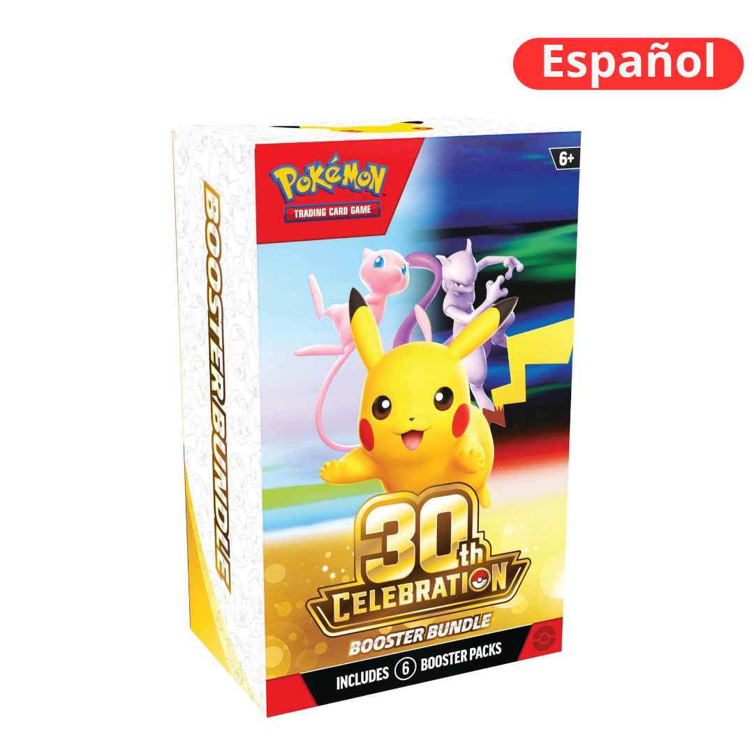 <span class="wclbl-badge wclbl-badge-preventa" style="display:inline-block;color:#e2231a;font-weight:700;margin-right:6px;">PREVENTA</span><l class="ng">Pokemon TCG:</l> Celebration - Booster Bundle Español <l class="text-lanzamiento">Lanzamiento 02-10</l> - Imagen 1